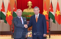 Tổng Bí thư Tô Lâm tiếp Quốc vương Jordan