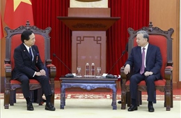 Tổng Bí thư Tô Lâm tiếp Thống đốc tỉnh Kanagawa (Nhật Bản)