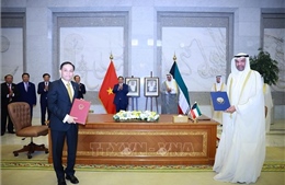 Thủ tướng Phạm Minh Chính hội đàm với Thủ tướng Kuwait: Nâng cấp quan hệ giữa Việt Nam và Kuwait lên Đối tác Chiến lược