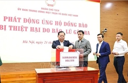 Hơn 112,6 tỷ đồng gửi tới đồng bào miền Trung, Tây Nguyên bị thiên tai, bão lũ