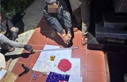 Bắt giữ 2 đối tượng tàng trữ 2.000 viên nghi ma túy tổng hợp