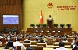 Quốc hội thông qua luật, nghị quyết về điều ước quốc tế và hội nhập quốc tế