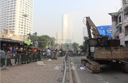 Hà Nội: Đồng loạt cưỡng chế giải phóng mặt bằng phục vụ thi công Dự án đường Vành đai 1