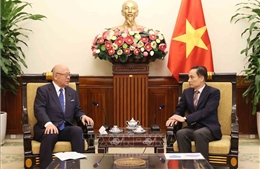 Bộ trưởng Ngoại giao Lê Hoài Trung tiếp Cố vấn đặc biệt Liên minh nghị sĩ hữu nghị Nhật - Việt 
