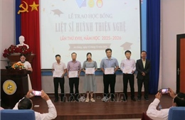 Học bổng liệt sĩ Huỳnh Thiện Nghệ tiếp sức cho học sinh, sinh viên nghèo tỉnh An Giang