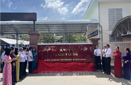 Vĩnh Long: Công bố đổi tên trường, ghi nhận đóng góp của Anh hùng Tạ Minh Khâm