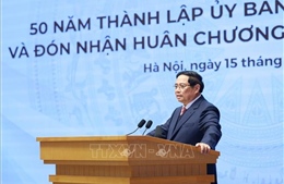 Thủ tướng Phạm Minh Chính dự Lễ kỷ niệm 50 năm thành lập Ủy ban Biên giới quốc gia