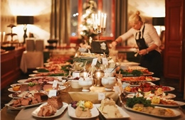 Bàn tiệc Giáng sinh Bắc Âu trước nhịp sống mới