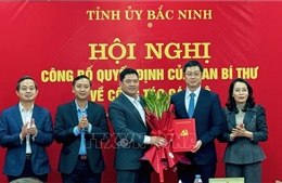 Bắc Ninh công bố quyết định chuẩn y chức danh Phó Bí thư Tỉnh ủy