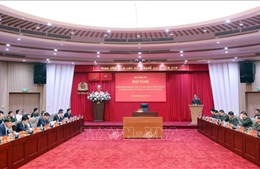 Hội nghị kiểm điểm, đánh giá công tác đảm bảo an ninh, trật tự Đại hội XIV của Đảng