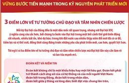 Tổng Bí thư Tô Lâm nêu 3 điểm lớn về tư tưởng chủ đạo và tầm nhìn chiến lược trong bài trả lời phỏng vấn TTXVN