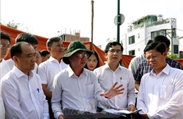 TP Hồ Chí Minh chỉ đạo khắc phục sự cố sụt lún bờ kè kênh Tàu Hủ trước Tết