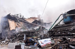 Cháy trung tâm thương mại Pakistan: Số người thiệt mạng tăng lên hơn 50 người