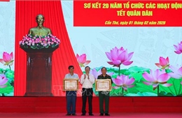 Tô thắm thêm nghĩa tình Quân - Dân