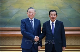 Quốc yến chào mừng Tổng Bí thư Tô Lâm thăm cấp Nhà nước tới Vương quốc Campuchia