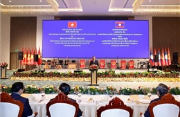 Chiêu đãi trọng thể chào mừng Tổng Bí thư Tô Lâm cùng Đoàn đại biểu cấp cao Việt Nam