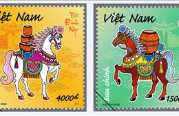 Phát hành tem 'Tết Bính Ngọ' và xu 'Nhật Mã Phi Vân' chào Xuân 2026