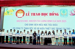 Tiếp sức cho sinh viên hiếu học tiêu biểu