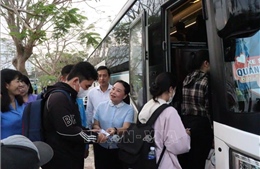 Chuyến xe Công đoàn đưa người lao động về quê đón Tết