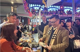 Phiên chợ Tết cộng đồng thắt chặt tình hữu nghị Việt - Pháp