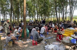 Triệt phá tụ điểm đá gà quy mô lớn