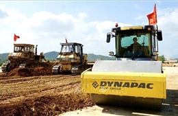 Mùa Xuân trên công trường Cảng hàng không Phù Cát