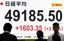 Chứng khoán châu Á khởi sắc nhờ nhóm cổ phiếu công nghệ