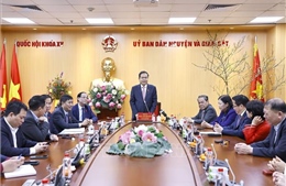 Chủ tịch Quốc hội Trần Thanh Mẫn giao nhiệm vụ cho các Ủy ban của Quốc hội