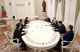 Đặc phái viên của Tổng Bí thư Tô Lâm hội kiến Tổng thống Liên bang Nga 