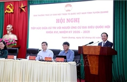 Ứng cử viên đại biểu Quốc hội khóa XVI cam kết gắn bó, đại diện cho tiếng nói cử tri