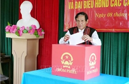 Xử lý tình huống phát sinh sau khi phân chia khu vực bỏ phiếu