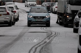 Anh: Thời tiết giá lạnh bất ngờ quay trở lại kèm theo mưa lớn và khả năng có tuyết