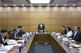 Chủ tịch Quốc hội Trần Thanh Mẫn chủ trì cuộc họp rà soát các công việc chuẩn bị cho Ngày bầu cử