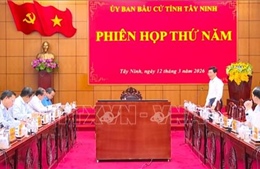 Tây Ninh hoàn tất các khâu chuẩn bị tại khu vực bỏ phiếu