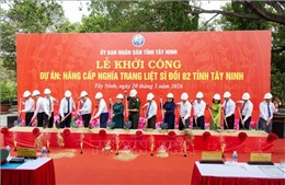 Nâng cấp nơi an nghỉ của hơn 15.000 liệt sĩ