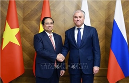 Thủ tướng hội kiến Chủ tịch Duma Quốc gia Liên bang Nga