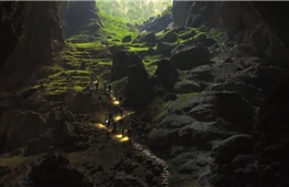 Báo quốc tế ngợi ca cảnh quan ngoạn mục đến siêu thực của hang Sơn Đoòng