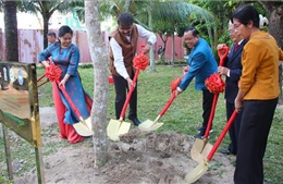 Trồng cây hữu nghị ở Cần Thơ, hướng đến tương lai xanh và bền vững