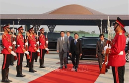 Thường trực Ban Bí thư Trần Cẩm Tú kết thúc tốt đẹp chuyến thăm chính thức Lào và Campuchia