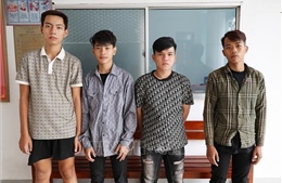 Bắt giữ nhóm đối tượng gây ra vụ cướp trên Quốc lộ 80B