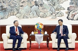 Tổng Bí thư, Chủ tịch nước Tô Lâm tiếp Bí thư Khu ủy Khu tự trị dân tộc Choang Quảng Tây (Trung Quốc)