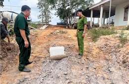 Di dời an toàn đầu đạn pháo được phát hiện ở sát khu dân cư