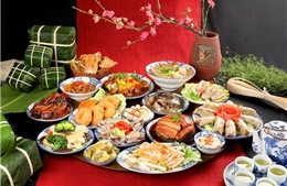 Mâm cơm Giỗ Tổ Hùng Vương - nét đẹp về triết lý nhân sinh