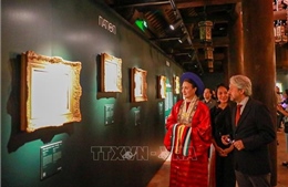 Ngắm ‘Trời, Non, Nước’ của vua Hàm Nghi giữa lòng Hà Nội