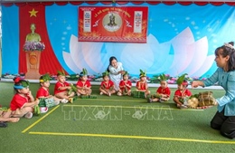 Gieo mầm yêu nước cho thế hệ măng non từ cội nguồn dân tộc