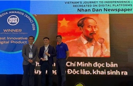 Báo Nhân Dân đoạt 'cú đúp' tại giải Báo chí Kỹ thuật số châu Á 2026