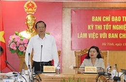 Kỳ thi tốt nghiệp THPT 2026: Ban Chỉ đạo thi quốc gia kiểm tra công tác chuẩn bị tại Hà Tĩnh