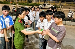 Lan tỏa hình ảnh nữ chiến sĩ Công an vì nhân dân phục vụ