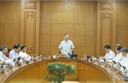 Tổng Bí thư, Chủ tịch nước chủ trì buổi làm việc của Thường trực BCĐTW về phát triển khoa học công nghệ