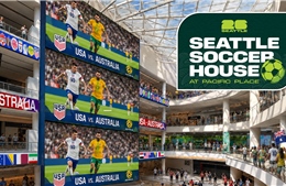 Thành phố Seattle dựng ‘Nhà bóng đá’ miễn phí cho người hâm mộ
